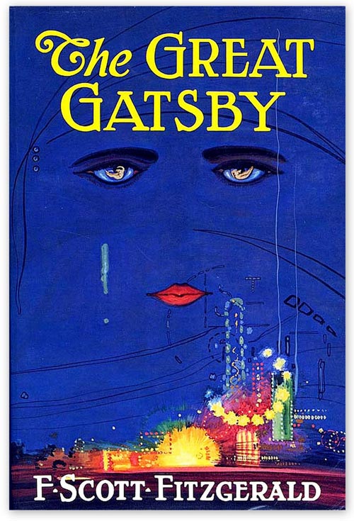 The Great Gatsby Book Cover by Francis Cugat