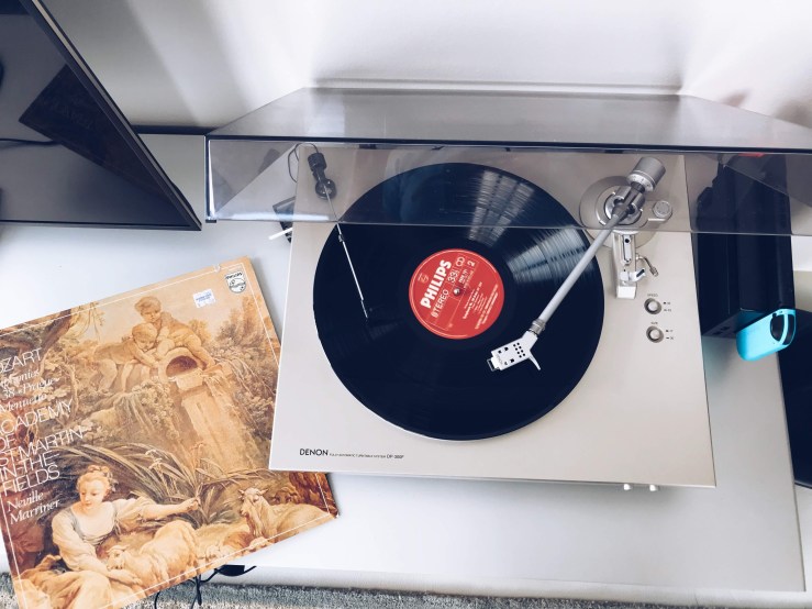 Mozart on the Record player